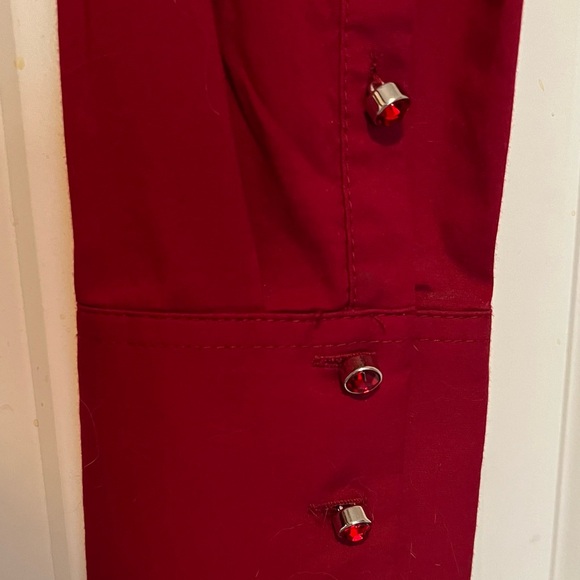 Red Stretch Cotton Shirt - Picture 3 of 5